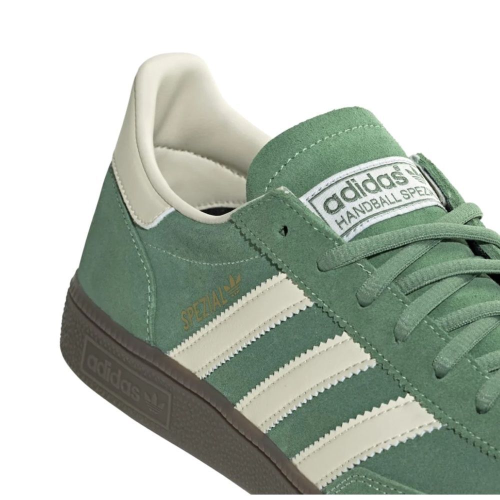 NWT Adidas Handball Spezial Sneakers Preloved Green Cream White Sz Men 6/Women 7 - Picture 6 of 15